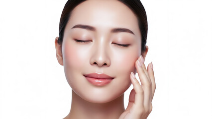 Asian skin care concept.