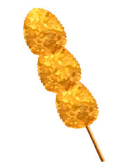 串かつ（うずら）