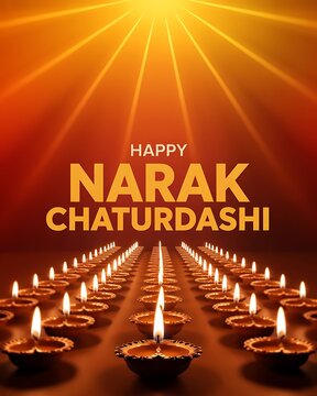 Happy narak chaturdashi - festival of lights