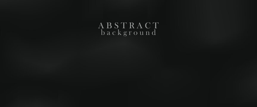 Dark black abstract background with soft gradient lighting and modern luxury minimalist style.