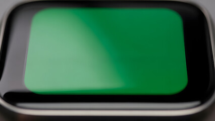 Blurry Green Screen on Black Device.