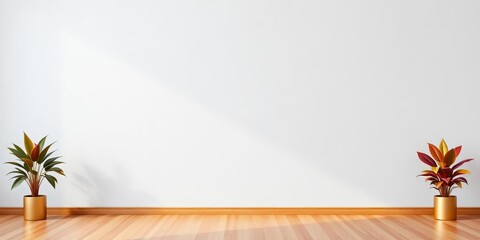 Clean, textured blank wall mockup for design presentation,  display,  clean