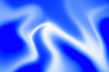 Abstract Blue Gradient Background with Smooth Wave Effect