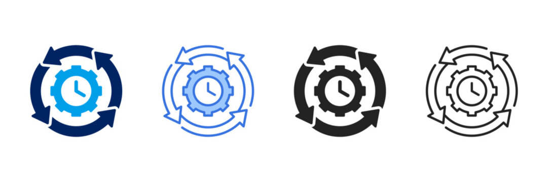 Improvement Icon Set Different Style Collection. 