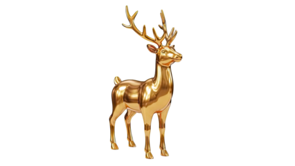 Golden Deer Statue