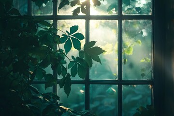 Gardeners take care of plants in the greenhouse