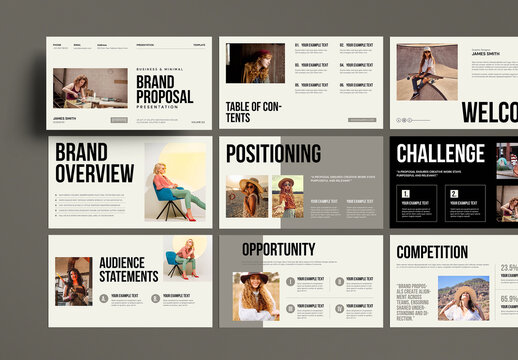Professional Brand Proposal Presentation Template
