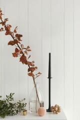 Minimalist autumn decor