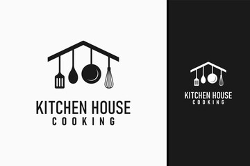 Kitchen house logo symbol icon design