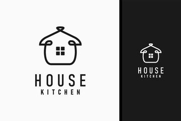 Kitchen house logo symbol icon design