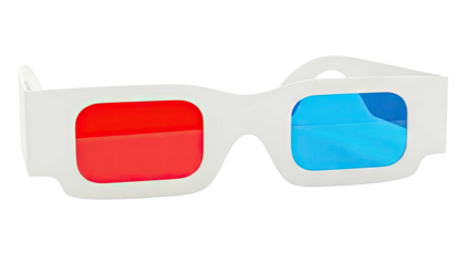 Anaglyph 3D Glasses with Red and Blue Lenses