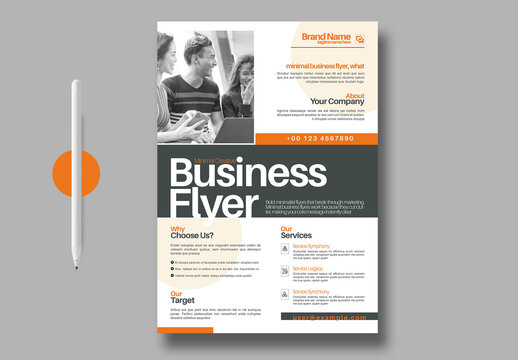 Minimal Creative Business Flyer Design Template