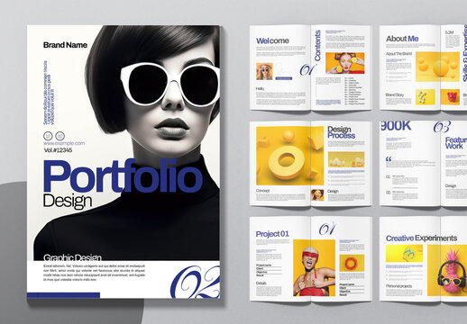 Modern Creative Portfolio Design Template