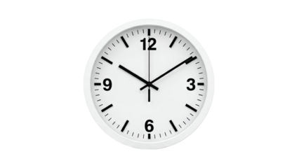 Minimalist Analog Wall Clock