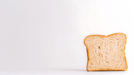 Fresh whole grain bread slice with golden crust, perfect for healthy meals and snacks