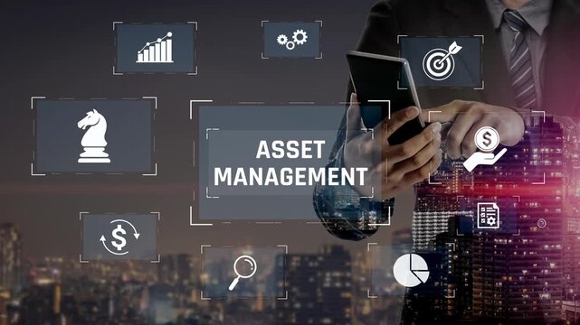 Asset management system showing investment planning, financial goal tracking, ROI analysis, and performance monitoring for efficient resource utilization Marrow