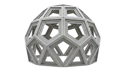 Geometric Wooden Structure