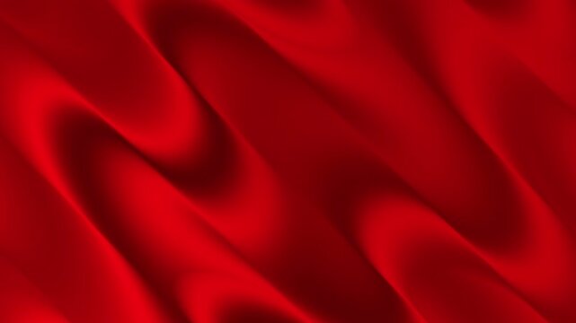 Solid red gradient fabric with light and shadow effects, perfect for backgrounds, fashion designs, textile industry presentations, and product advertising.