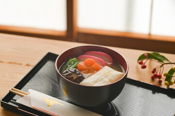 日本でお正月にいただくお雑煮
