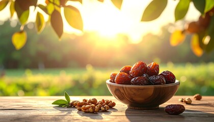 Dates in a Bowl - A Natural and Healthy Snack.