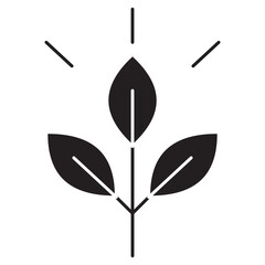 Fiber icon, Natural Fiber Nutrition, Healthy Digestive Fiber, Power of Plant Fiber, vector