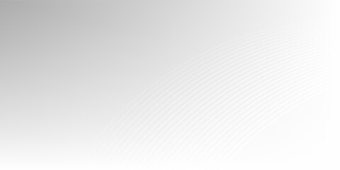 Minimalist white abstract background with line ornament. modern design vector