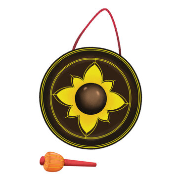 PNG a golden coin sign icon in a simple cartoon style