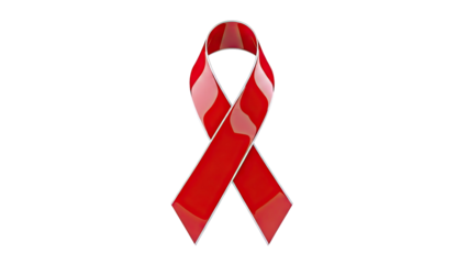 Red Ribbon Awareness Symbol