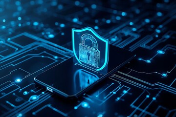 Generative AI Digital Security and Data Privacy Visualization