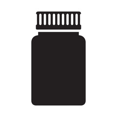 Medical bottle icon
