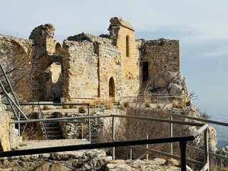 ruins of the St. Hilarion Castle
