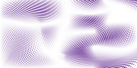 Obraz premium Dotted purple squared grid graph paper for notebooks. Dotted wide background white. eps 10