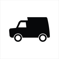 Fototapeta premium van icons. simple solid vector