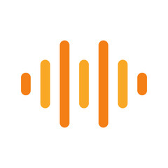 Obraz premium voice flat icon