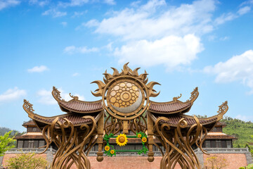 Entrance to Ba Na Hills in Da Nang