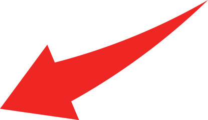 Red arrow pointing upward graphic