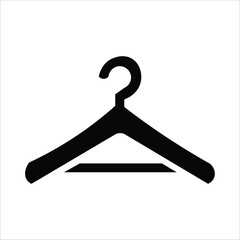 hanger icons. simple solid vector illustration