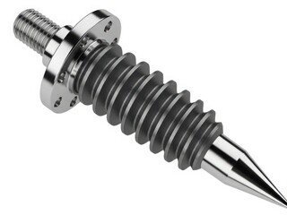 Precision metal spiral tool with sharp tip