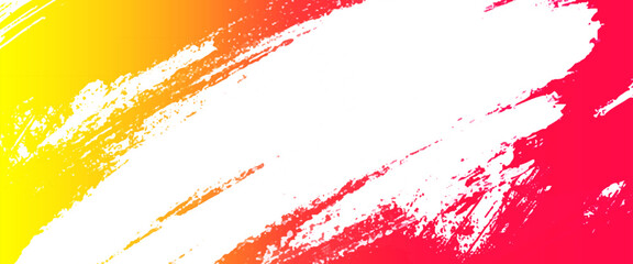 Vector urban grunge banner texture brush stroke banner background