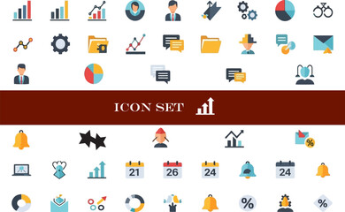 Modern Solid Silhouette UI Icon Set with Rounded Geometry - Premium Minimalist Vector Collection