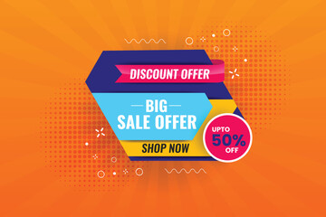 big sale discount banner  promotion with the yellow background, special offer price label design, special offer price label design product discount