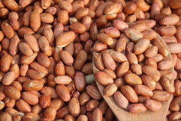 Obraz premium close up of peanuts
