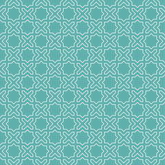 Fototapeta premium Islamic geometric pattern set, Arabic seamless ornament background for Ramadan Kareem and Eid Mubarak greeting card decorative element
