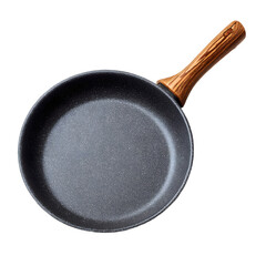 Create Delicious Dishes with this Non-Stick Frying Pan, Effortlessly Cooking Meals with a Transparent Background
