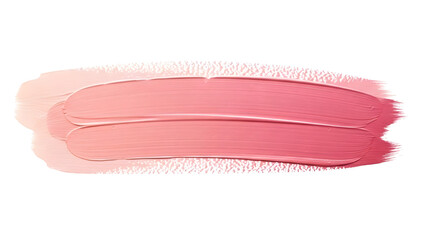 Pink Cosmetic Brushstroke On Black Background