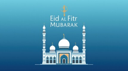 Celebrating eid al-fitr mubarak