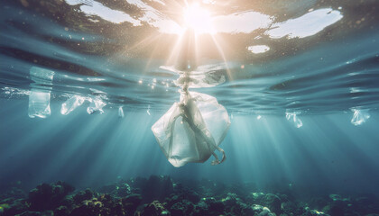 Marine Garbage Contaminating the Sea Generative AI

