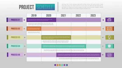 Project Timeline: An illustrative, data-driven visualization outlines a detailed project schedule, highlighting critical milestones, and projected timelines.
