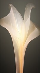 Obraz premium Abstract lily pattern full of radiance.