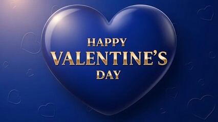 Happy valentine's day heartfelt greeting card